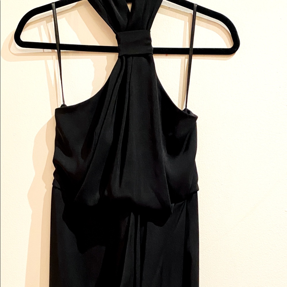 Transitional, Knot Draped | Shona Joy Dress - BLK